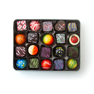 
                  
                    Load image into Gallery viewer, Tin 20 - Vancouver Tin Box with Assorted Chocolates - 20 piece
                  
                