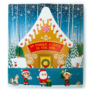 
                  
                    Load image into Gallery viewer, Holiday Advent Calendar - Santa Workshop - Dark Chocolate
                  
                