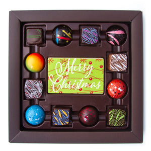 
                  
                    Load image into Gallery viewer, Holiday Elegance Box -  Assorted Chocolates - 13 piece
                  
                