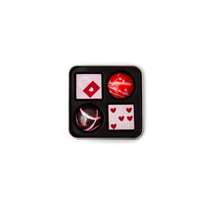 
                  
                    Load image into Gallery viewer, Tin 4 - Valentine &amp;quot;Unlock My Heart&amp;quot; Caramel Assortment
                  
                