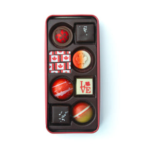 
                  
                    Load image into Gallery viewer, Tin - Gastown Steam Clock Tin Box with Assorted Chocolates - 8 Piece
                  
                