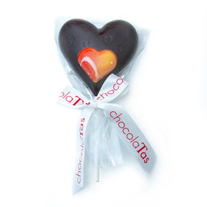 
                  
                    Load image into Gallery viewer, Lolly - Heart Dark Chocolate
                  
                