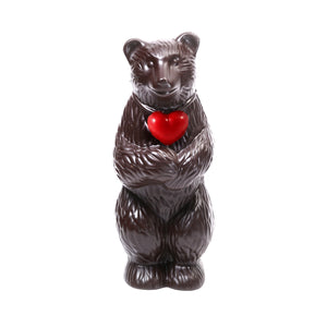 
                  
                    Load image into Gallery viewer, Valentine&amp;#39;s - Bear Dark Chocolate with Heart - PICK UP IN STORE ONLY
                  
                