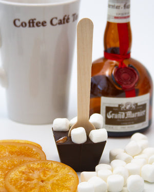 
                  
                    Load image into Gallery viewer, Treats - Hot Chocolate spoon with Grand Marnier
                  
                
