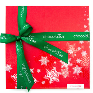 
                  
                    Load image into Gallery viewer, Holiday Elegance Box - All Caramels Assorted Chocolates 16 piece
                  
                