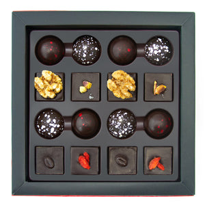 
                  
                    Load image into Gallery viewer, Holiday Elegance Box - Vegan Selection 16 piece
                  
                