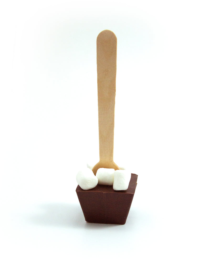 
                  
                    Load image into Gallery viewer, Treats - Hot Chocolate spoon Dark with marsmallows
                  
                