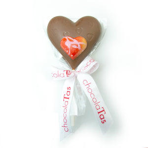 
                  
                    Load image into Gallery viewer, Lolly - Heart Milk Chocolate
                  
                