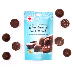 
                  
                    Load image into Gallery viewer, Caramels - 35% Milk Chocolate Salted Caramel Bonbons - 8 pieces
                  
                