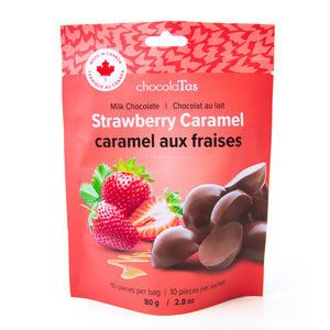 
                  
                    Load image into Gallery viewer, Caramel Strawberry Bonbons - 10 piece bag
                  
                