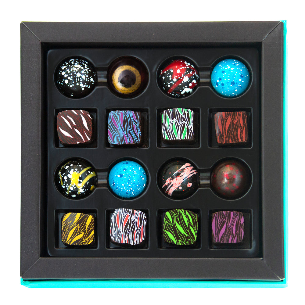 Elegance Box - All Dark Chocolates 16 piece