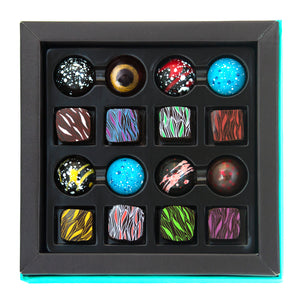 
                  
                    Load image into Gallery viewer, Elegance Box - All Dark Chocolates 16 piece
                  
                