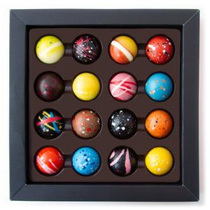 
                  
                    Load image into Gallery viewer, Holiday Elegance Box - All Domes Assorted Chocolates 16 piece
                  
                