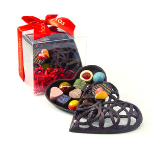 
                  
                    Load image into Gallery viewer, Lace Heart with 12 Bonbons - PICK UP IN STORE ONLY
                  
                