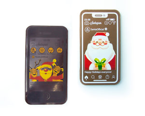 
                  
                    Load image into Gallery viewer, Holiday Treats - Chocolate Cell Phone
                  
                