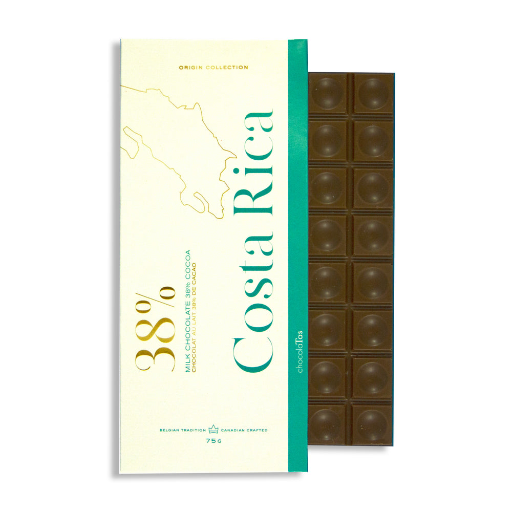 Tablet - Milk Chocolate, 38% Origin Costa Rica