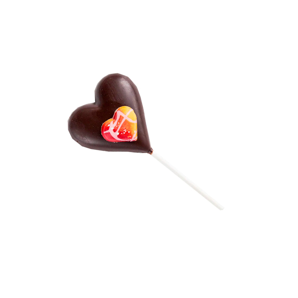 Lolly - Heart Dark Chocolate
