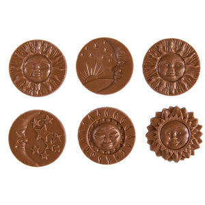 
                  
                    Load image into Gallery viewer, Treats - 34% Milk Chocolate Sun and Moon
                  
                